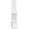 Ekena Millwork Redmond Architectural Grade PVC Gable Bracket, 84"W x 35"H x 6"D x 6"F, 10/12 Pitch GBP084X35X0606RED00 - alternate 2
